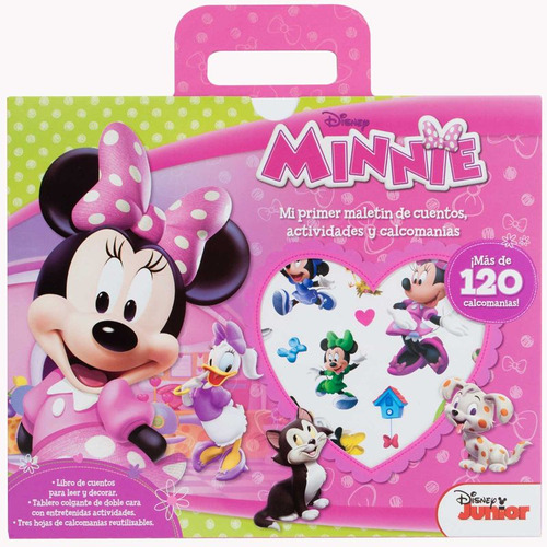 Libro Disney Minnie: Mi Primer Maletín De Cuentos, Activida