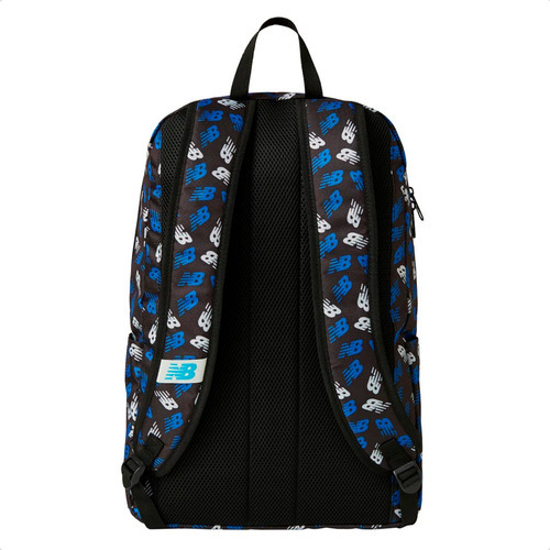 Mochila New Balance Lab23010bco Kids Printed P/ Notebook Color Negro