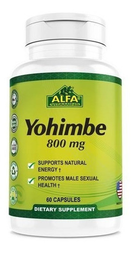 Yohimbe 800mg 60 Càpsulas Alfa Vitamins