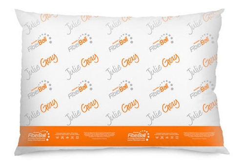 Almohada Oferta  Julie Gray  40x70 Vellón Siliconado