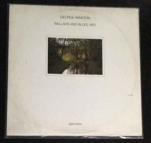 George Winston - Ballads And Blues 1972 Vinilo Usa Liniers 