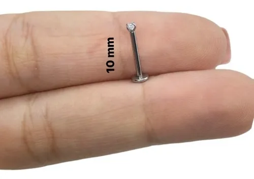 Piercing labret deals 10mm