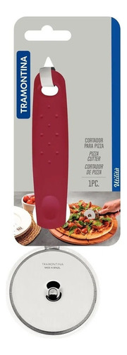 Cortador redondo para pizzas y pasta Tramontina Red Heavy Duty