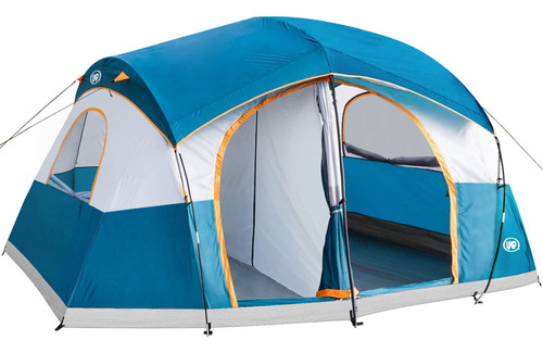 Unp Camping Tent 9 Person, Family Cabin Tent, 5 Large Ventil