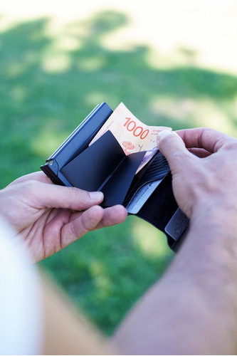 Imagen 9 de 9 de Billetera Tarjetero Rfid - Kyma - Fibra De Carbono
