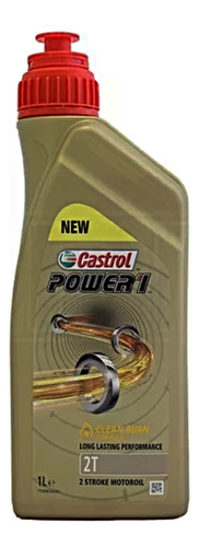 Aceite Castrol Power1 2t X 6 Unidades De 1 Litro 