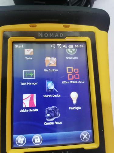 Trimble Nomad Eg3 Sin Mapas Windows Embedded 6.5 Con Cargado (Usado)