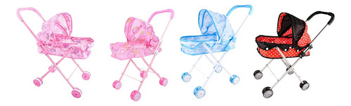 Carrito De Muñecas Blue Simulation