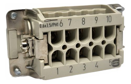 Inserto Fêmea Han E 10p Screw (09 33 010 2701) - Harting