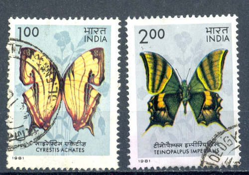 Estampillas De Mariposas India