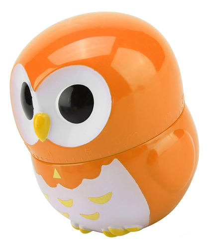 Timer, Con Forma De Búho, Manual, Mecánico Y Casero