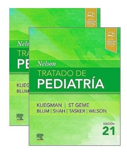 Nelson Tratado De Pediatría 21ed/2020 2tomos Envíos A T/país