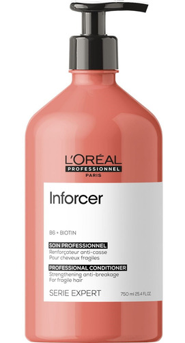 Acondicionador Inforcer Cabello Frágil Loreal Pro 750 Ml