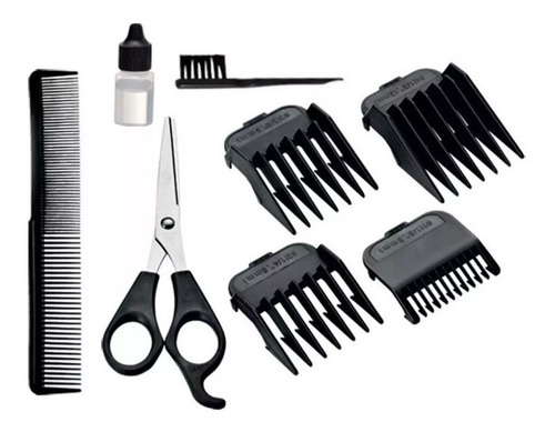 Imagen 3 de 3 de Cortadora De Pelo Mondial Cortapelo Cr-02 Con Accesorios