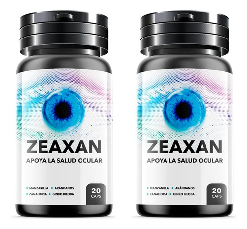 Zeaxan 20 Capsulas Pack X 02 Suplemeto Para Tu Salud Ocular