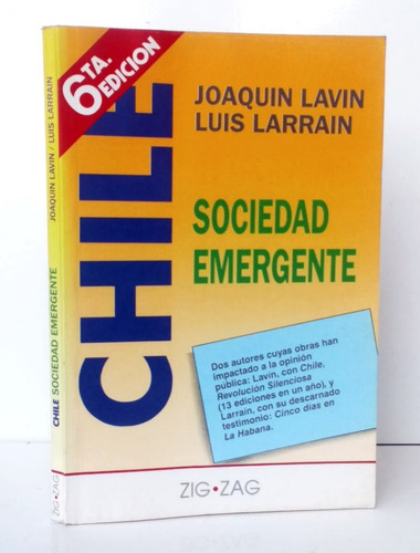Sociedad Emergente Joaquín Lavín Chile Política / Cs Zig Zag