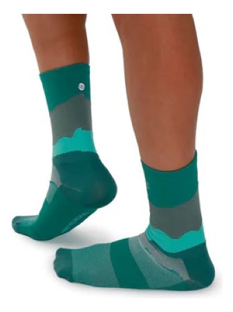 Calcetines Deportivos Largos Green M - Sockslab Performance