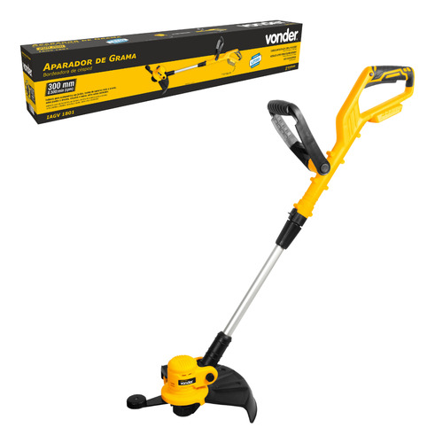 Aparador Grama Sem Bateria 18v Iagv1801 Vonder Cor Amarelo