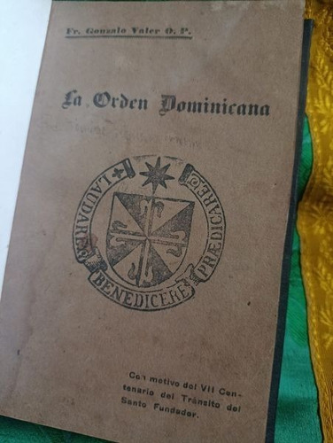 Libro Religioso La Orden Dominicana Antiguo Arequipa  Querub