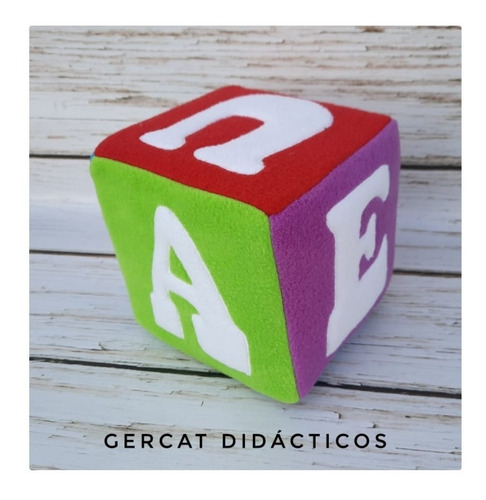 Cubo Dado, N° O Vocal De 20cm