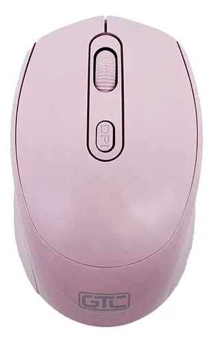 comprar Mouse Inalambrico Gtc Mig-123 Optico 1600 Dpi Pc Notebook Color Rosa