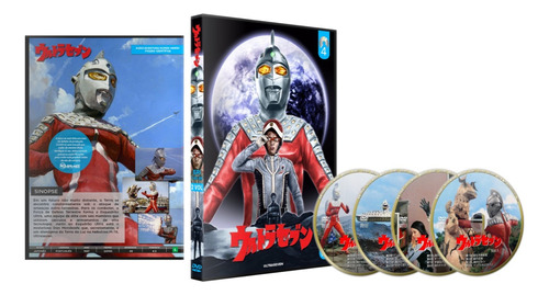 Dvd Ultraseven Série Completa Legendado Tokusatsu