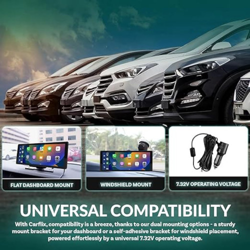 Central Multimídia 10 Pol Universal Carplay Android Auto