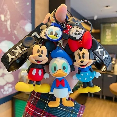 Llavero Colgante Disney Minnie Mickey Daisy Pato Donald