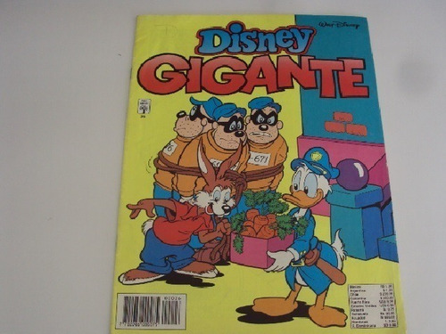 Revista De Historieta Disney Gigante # 26- Abril Cinco 1993