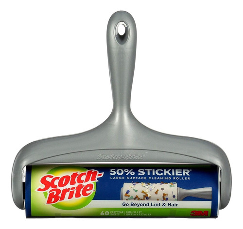 Scotch-brite Rodillo De Superficie Grande 50% Mas Pegajoso 