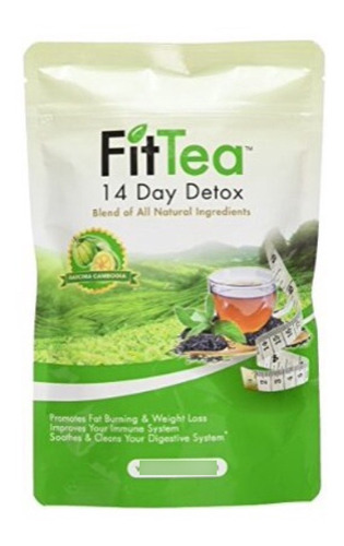 Te Desintoxicante Fit Tea Detox 14 Dias Original 100% Calif