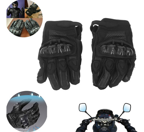 Guantes Proteccion Pantalla Táctil De Dedo Para Motocicleta
