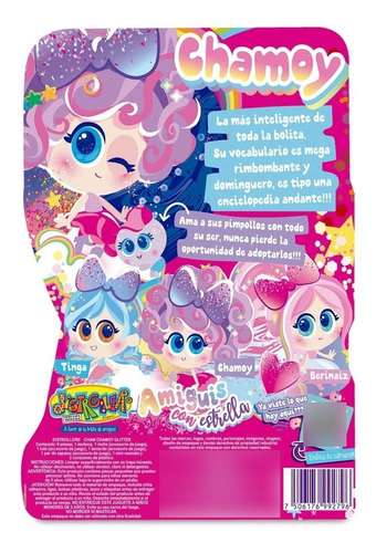 Imagen 2 de 6 de Muñeca Chamoy Edicion Especial 100pre Brillando