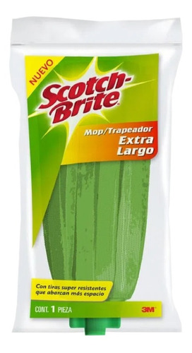 Trapeador mop Scotch Brite Mop Verde