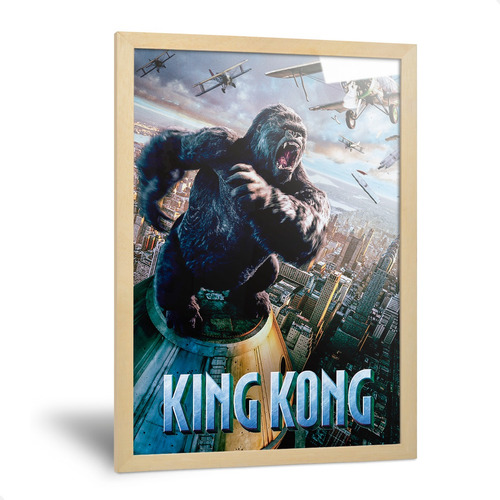 Cuadros King Kong Afiches Vintage De Cine Peliculas 35x50cm