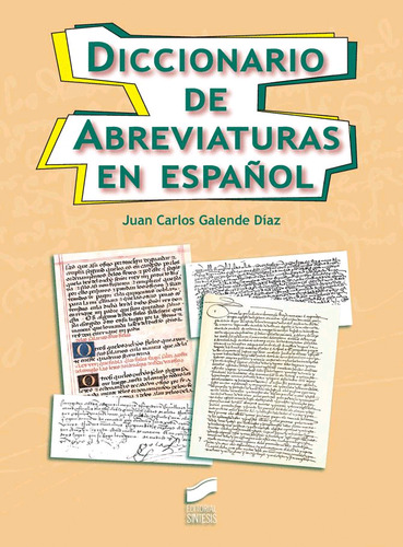 Libro Diccionario De Abreviaturas En Español