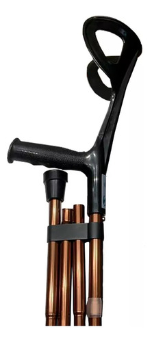 2 Piezas De Muleta Canadiense Ergonómica Plegable Ajustable