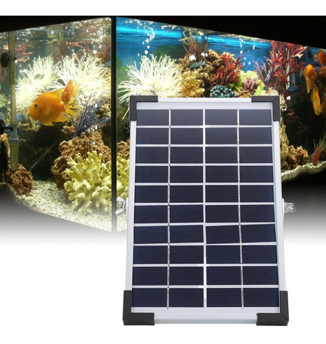 Oxigenador Solar Para Peces, Acuario, Estanque, Agua Oxige