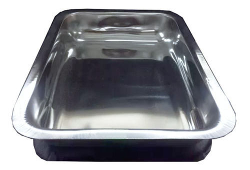 Imagen 2 de 3 de Fuenton Bandeja 44x34 Acero Inox. Carniceria Gastronomia
