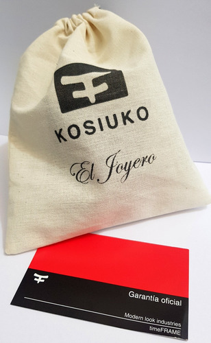 Imagen 4 de 7 de Reloj Kosiuko 7495 Original Resistente Pack Garantia Oficial