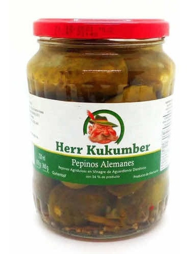 Pepinos Agridulces Herr Kukumber 720ml