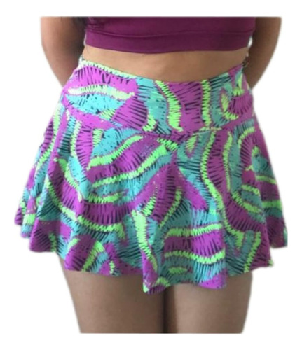 Falda Short Deportiva Gym Tennis 