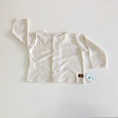 Saquito Bebe Algodon Pima Botones Marca Pilim Medio Tiempo