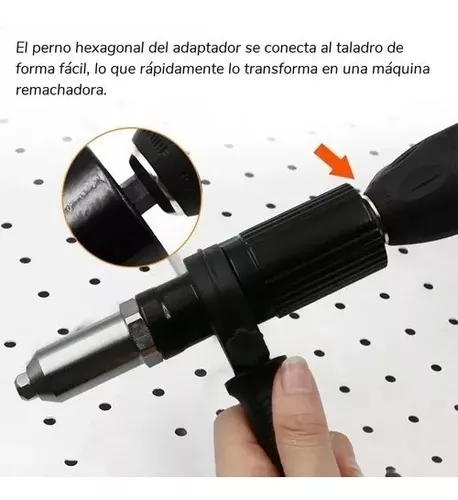 Adaptador De Remachadora Para Taladro Inálambrico Eléctrico