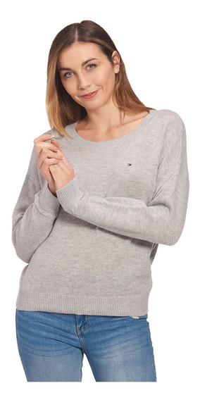 Sweater Liso Tommy Hilfiger Mujer 