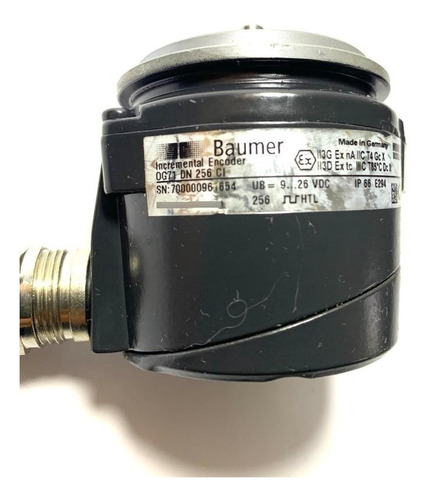 Encoder Incremental 0g71 Dn 256 Ci Baumer (Usado)