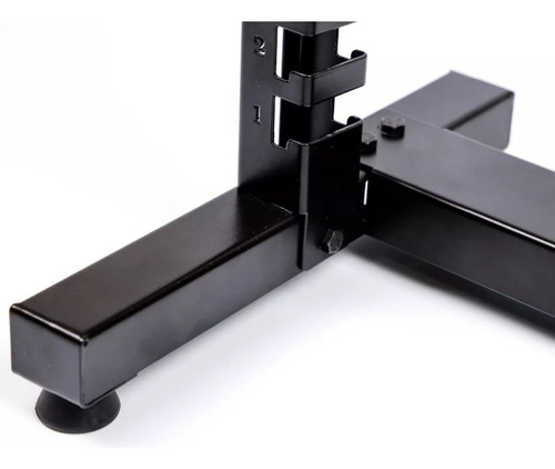 Apoio Ergonômico Para Pés Com Regulagem De 16 Alturas Preto
