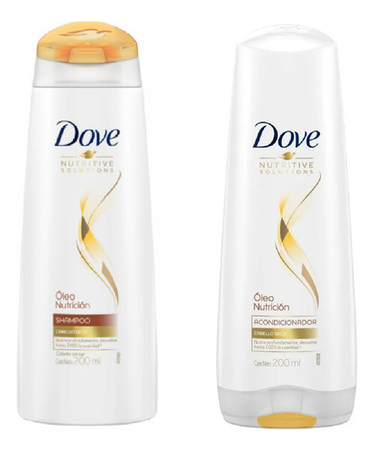 Shampoo Y Acondicionador Dove Oleo Nutricion X 200 Ml