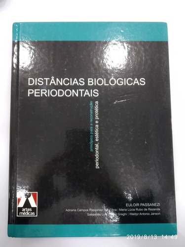 Livro Distâncias Biológicas Periodontais -artes Médicas
