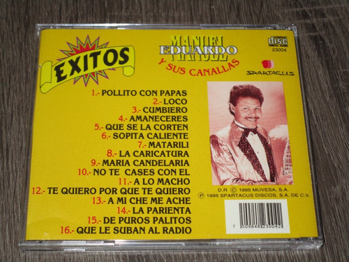 Manuel Eduardo Y Sus Canallas - Éxitos, Spartacus 1995 (Usado)